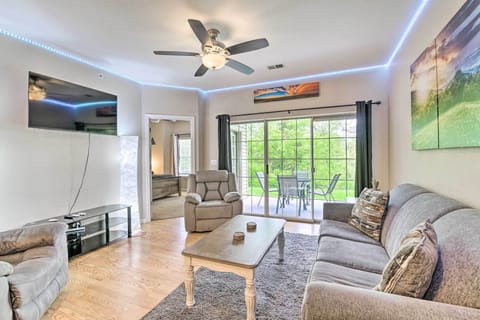 Branson Vacation Rental | 2BR | 2BA | 977 Sq Ft | Stairs Required to Access