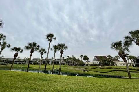 lagoon view from enclosed lanai
