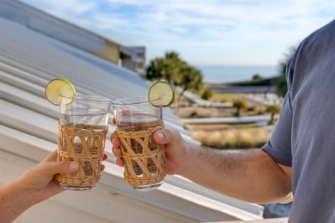 Ocean views from the balcony!