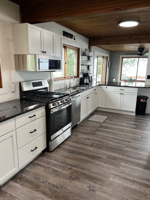 Modern Kitchen with all new appliances.