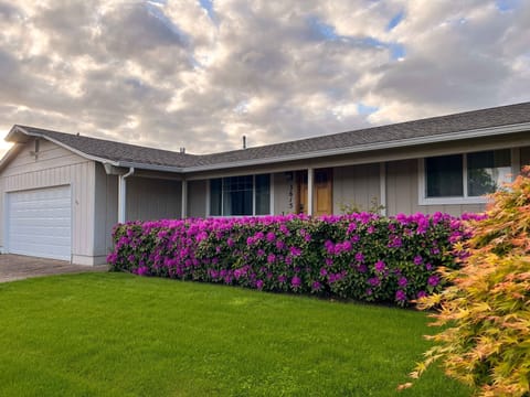 Entire home - large outdoor space with off street parking