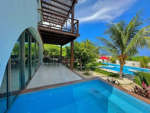 Private plunge pool of the villa