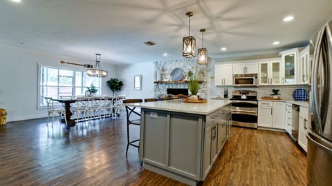 Oven was replaced with a single oven, but new oven does have air fryer ability.