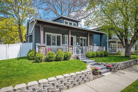 2. Front of the House w/ Covered Porch