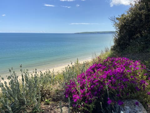 Stunning views over Canford Cliffs beach 