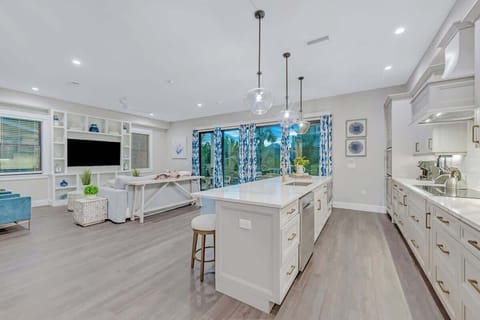 Open Dining, Kitchen and Living Space w/ a View