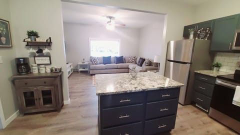 Fully stocked kitchen