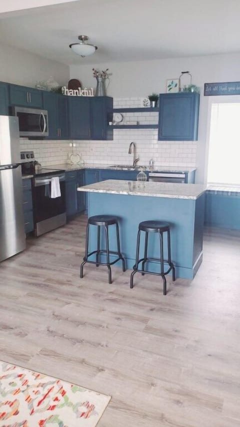 Fully stocked kitchen
