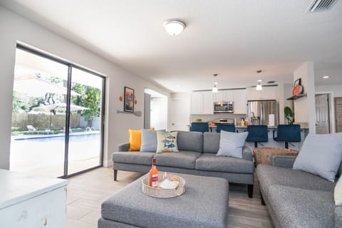 Main Living Area and Flat Screen TV