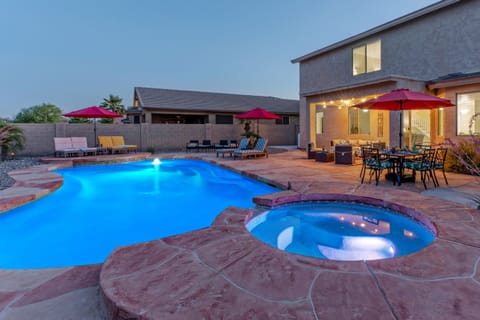 Welcome to VALLEY VISTA, our 4 BR, 3 BA, two story home nestled in the foothills of the San Tan Mountains.