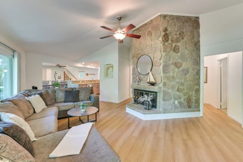 Charlevoix Vacation Rental | 4BR | 2BA | 1,500 Sq Ft | Step-Free Access