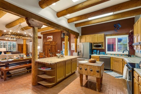 Large open kitchen