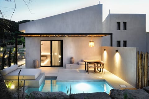 Junior Suite, Private Pool | Terrace/patio