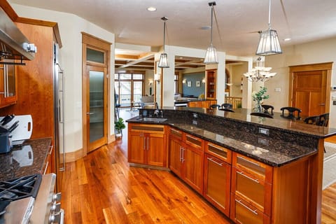 Plenty of counter space to prepare meals and entertain