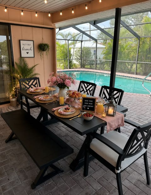 Decor added for photos