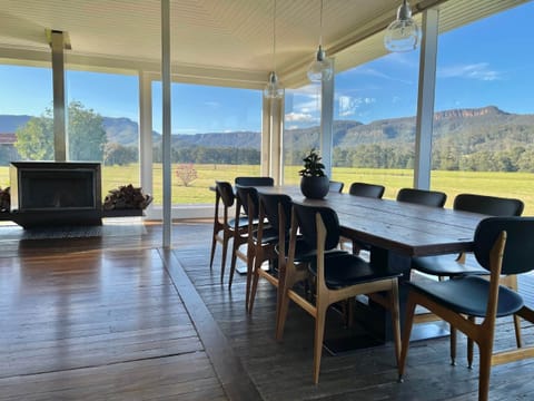 Main living room with fireplace