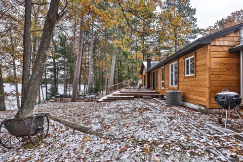 Wide open yard to play outdoors