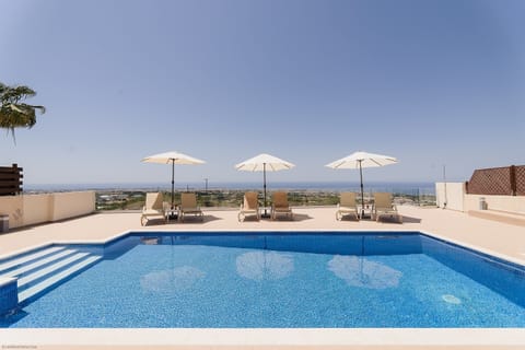Private Pool with Roman Steps