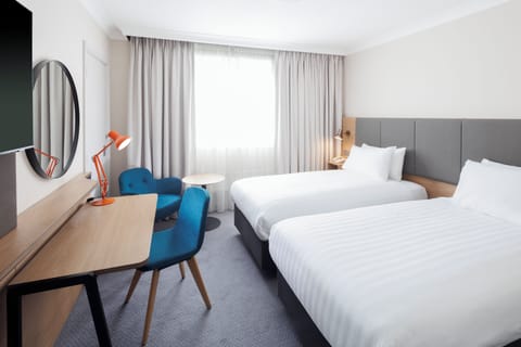 Standard Room, 2 Twin Beds | Hypo-allergenic bedding, desk, laptop workspace, blackout drapes