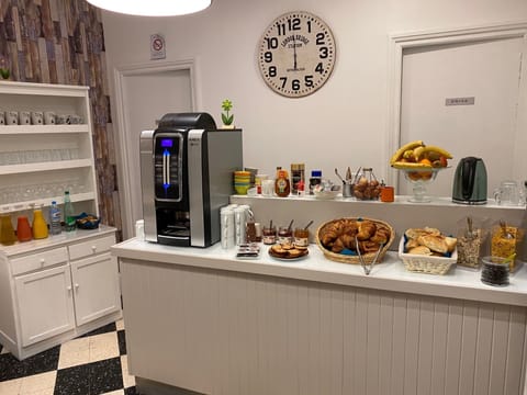Daily buffet breakfast for a fee