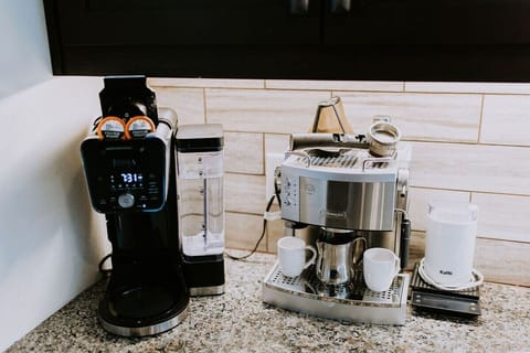 Flex your barista muscles with our espresso machine or Ninja coffee maker