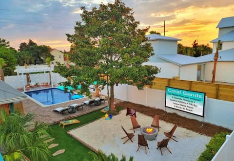 Welcome to Destin Coral Sands!  Dive into a spacious backyard packed with fun amenities for the perfect getaway! ️✨ Relax, unwind, and make unforgettable memories!