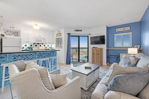 Beautiful View of the Ocean from the Living Room and Balcony