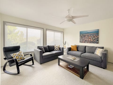 A pleasant place to socialize with games, books, TV with premium cable