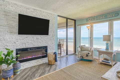 Watch tv and unwind after a long day.