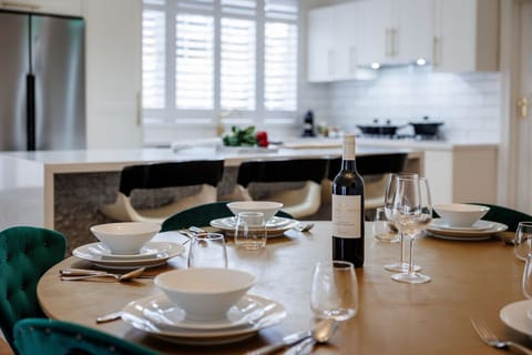 Open-plan kitchen and dining made for entertaining
