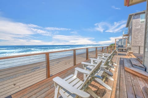 Breathe in the salt air from your private oceanfront deck, where comfortable chairs await your morning coffee and endless sea views.