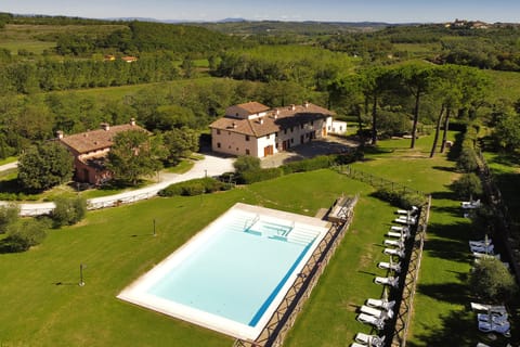 The whole property surrounding by greenery and the sharing pool