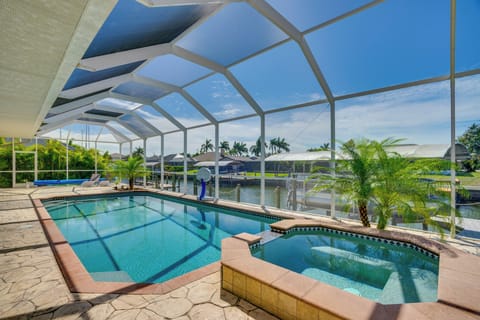 Cape Coral Vacation Rental | 2,678 Sq Ft | 4BR | 4BA | 1 Small Step to Enter
