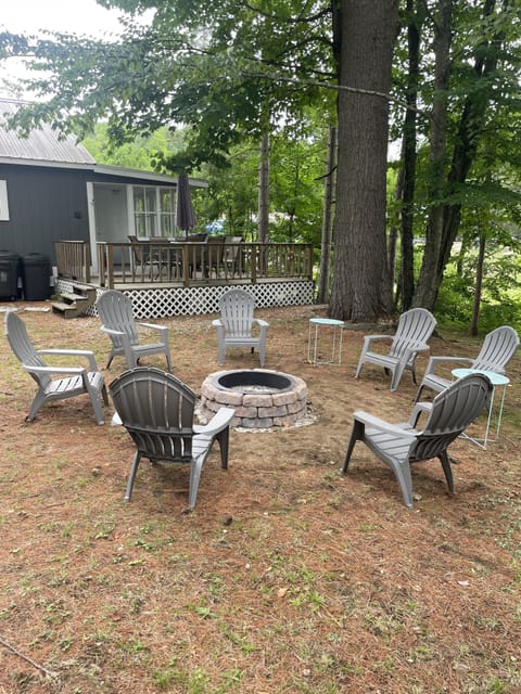 Roast some marshmallows around our outdoor fire pit!