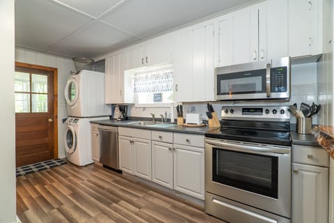 Fully stocked with all your kitchen needs.