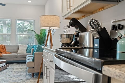 Everything you need in a kitchen and more to whip up a feast or cookies for the kids!