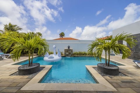An amazing outdoor pool that is perfect for your family vacation