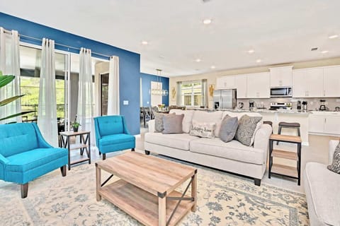 Open Concept Design Living Room