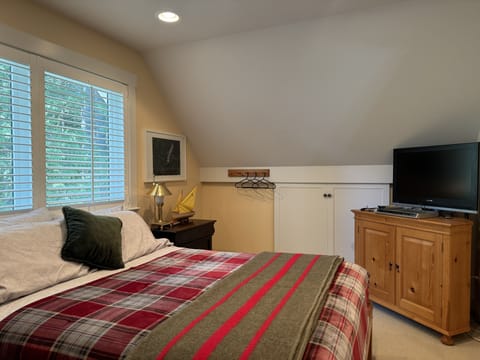 Master bedroom with t.v.