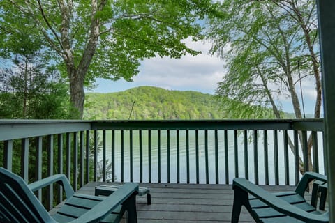 Private porch off Bedroom 3 
