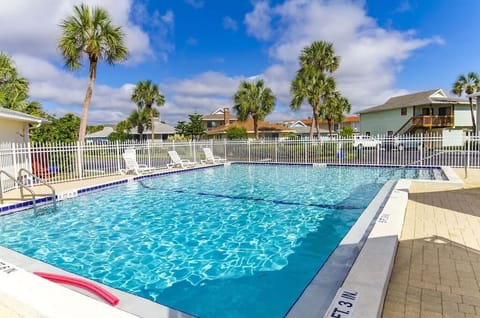 Pool right outside our front door