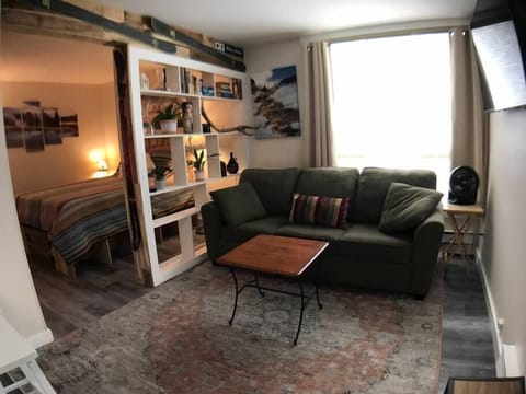 Living room and Bedroom