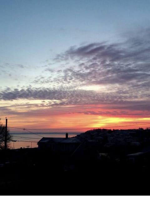 Beautiful sunrises from the balcony of Pavilion Beach. 