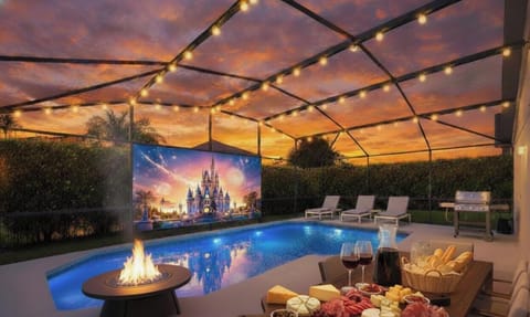 Your pool at night