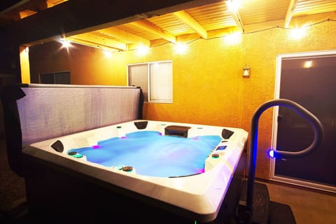 Spacious backyard with Hot Tub, Grill, and Mountain Views