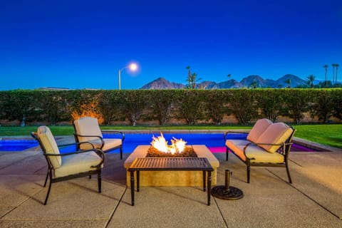 Enjoy a Glass of Wine next to the Fire Pit!