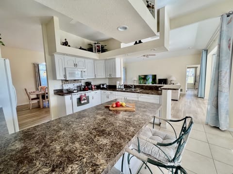 Kitchen with breakfast area