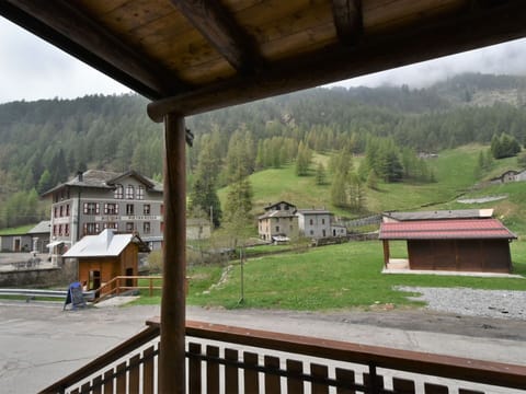 Mountain, Building, Property, Plant, Sky, Nature, Wood, Window, House, Highland