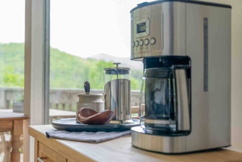 Enjoy a cup of coffee or your favorite tea! 