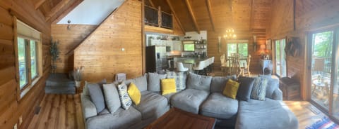 Main Floor Kitchen, Dinning and Living Room Area